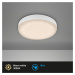 Briloner LED bodové světlo Plat bílá, Ø 7,5 cm, 3000K