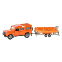 Kids Globe Traffic auto Land Rover 14cm s člunem