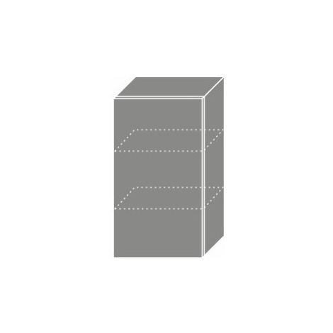 CHANIE, skříňka horní W2 40, korpus: bílý, barva: light grey stone Extom