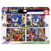 Svítící puzzle Sonic Prime 4v1