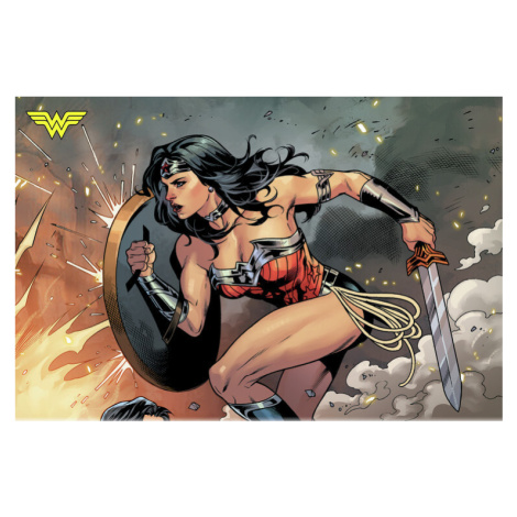 Umělecký tisk Wonder Woman - Comics, (40 x 26.7 cm)