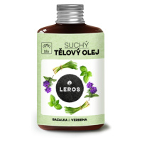 Leros Suchý tělový olej bazalka & verbena 100 ml