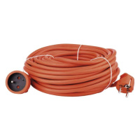 Emos Prodlužovací kabel – spojka 30 m, oranžový
