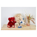 Plyšový medvídek Red Kiss Ours Collection Doudou et Compagnie červený 30 cm od 0 měsíců