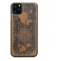 Pouzdro Bewood pro iPhone 11 Pro Max Růže Větrů Merbau