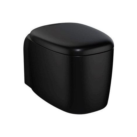 VitrA Plural wc závěsné černá mat 7830B483-0075