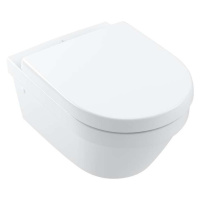 VILLEROY & BOCH Architectura Závěsné WC se sedátkem SoftClosing, DirectFlush, CeramicPlus, alpsk