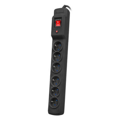ARMAC SURGE PROTECTOR MULTI M6 3M 6X FRENCH OUTLETS BLACK