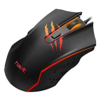 Hrací myš Havit GAMENOTE MS1027 1000-2400 DPI gaming mouse