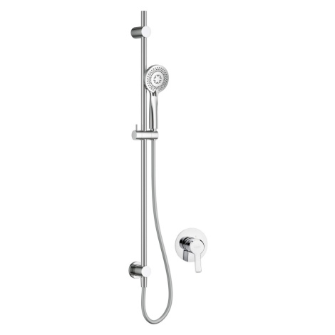 DEANTE Arnika chrom Sprchový set pod omítku, s posuvnou tyčí NAC_09TP
