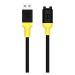 Tactical Recce 3:20 kabel pro Garmin USB-A Black/Yellow