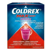 COLDREX MAX Grip lesní ovoce prášek pro perorální roztok 10 sáčků