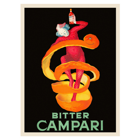 Obrazová reprodukce Bitter Campari (Vintage Bar Ad) - Leonetto Cappiello, (30 x 40 cm)