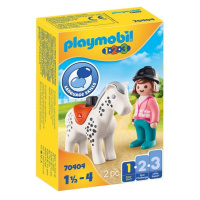 Playmobil 70404 žokejka s koněm (1.2.3)
