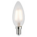 PAULMANN LED svíčka 3 W E14 mat teplá bílá 286.10 P 28610