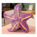 Plyšový polštář Starfish Purple 20 cm