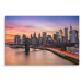 Plátno Panorama Města New York II. Varianta: 30x20