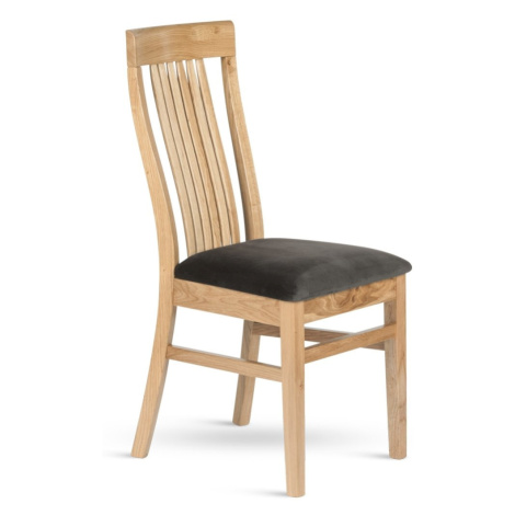 Židle TAKUNA – dub, kvalitní látky a koženky, různé barvy a provedení Stima koženka focus nero