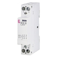 Instalační stykač ETI RD 20-20-230V AC/DC 20A 2NO 002464004 tichý