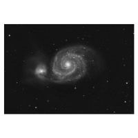 Fotografie Messier 51 - The Whirlpool Galaxy, NLDServices, 40 × 26.7 cm