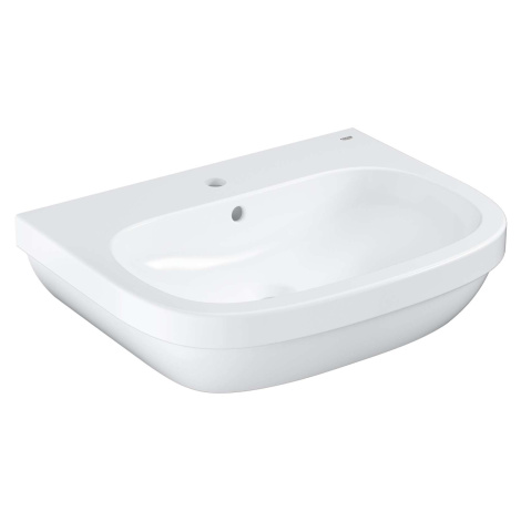 Grohe Euro Ceramic - Umyvadlo s přepadem, 65x52 cm, alpská bílá 39323000