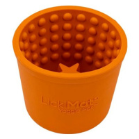 LickiMat Yoggie Pot lízací kelímek oranžový