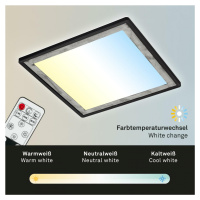 BRILONER Ultraploché CCT-svítidlo LED panel s přímým a nepřímým osvětlením, 48 cm, LED, 22 W, 30