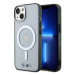 Kryt BMW iPhone 14 6.1" transparent hardcase Silver Ring MagSafe (BMHMP14SHCRS)