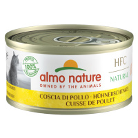 Almo Nature HFC Natural 6 x 70 g - kuřecí stehno