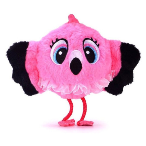 Bouncibles Mimi plyšový plameňák 8 cm, růžový