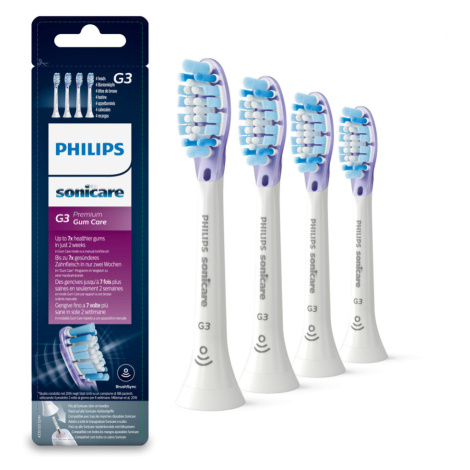 PHILIPS SONICARE Premium Gum Care HX9054/17 náhradní hlavice 4 kusy v bílé barvě