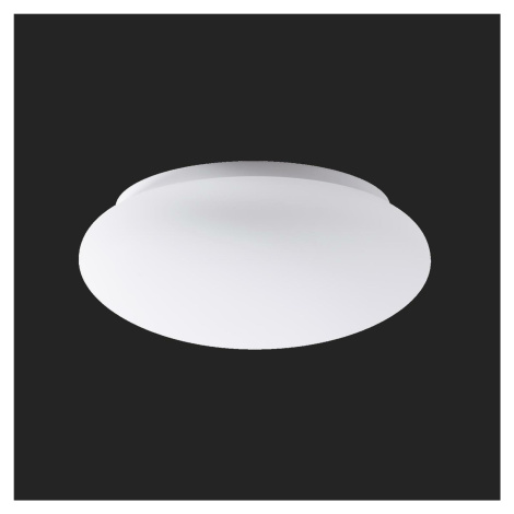 OSMONT 67574 ARAKIS 2 stropní/nástěnné skleněné svítidlo bílá IP43 4000 K 14W LED nouzové kombin