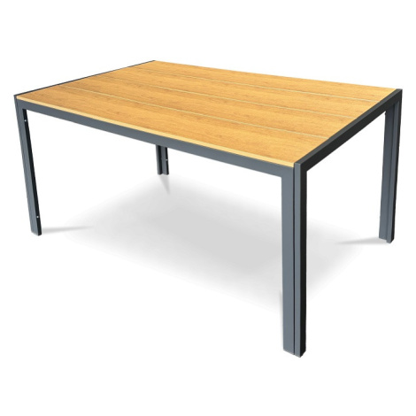AUTRONIC zahradní stůl AZT-S1215 OAK přírodní, polywood