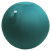VLUV Sedací míč LEIV, potah z tkaniny se vzhledem plátna, 700 - 750 mm, petrolejová