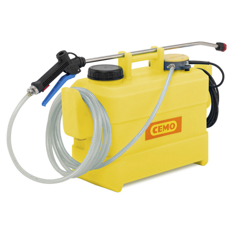CEMO Elektrický rozprašovací přístroj s nádrží na dezinfekční roztok, s nádrží, objem 20 l, 230 