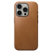 Nomad Modern Leather Case, english tan - iPhone 15 Pro (NM01615385) Hnědobéžová