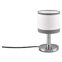 Šedá stolní lampa (výška 22 cm) Davos – Trio