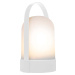 Bílá LED stmívatelná stolní lampa (výška 25 cm) Uri – Remember