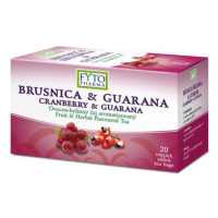 Fytopharma Ovocno-bylinný čaj brusinka & guarana 20x2 g