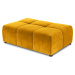 Žlutý sametový modul pohovky Rome Velvet - Cosmopolitan Design