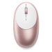 Satechi M1 wireless mouse optická myš Bluetooth (rose gold)