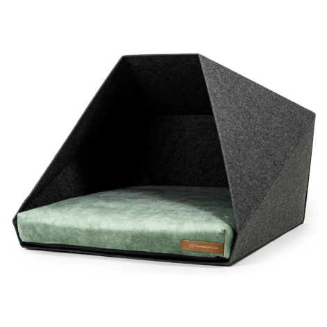 Rexproduct Skládací pelíšek PETPOCKET s měkkou matrací TMAVĚ ŠEDÝ Zvolte barvu: Světle zelená