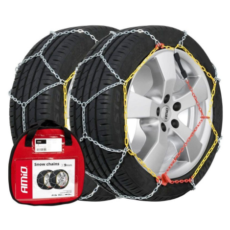 Sněhové řetězy Amio KN100 9mm - křížová stopa X / rakouská norma Ö-... - 230 60 R15