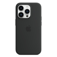 APPLE iPhone 14 Pro silikonové pouzdro s MagSafe - Midnight