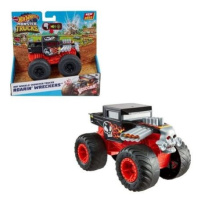 Hot Wheels Monster Trucks svítící a rámusící vrak varianta 3 Bone Shaker