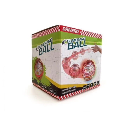 DRIVERO Bumerang ball červený MAC TOYS