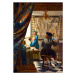 Johannes Vermeer - Art of Painting, 1668 - puzzle z kategorie Umělecké