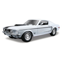 MAISTO - Ford Mustang GT Cobra Jet FB 1968, metal modrá, 1:18