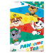 Carbotex Povlečení do postýlky 100x135 + 40x60 cm - Tlapková Patrola Pawsome Team