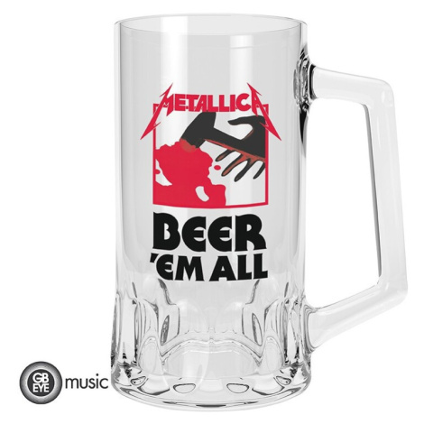 Hrnek Metallica - Beer‘Em All ABY STYLE